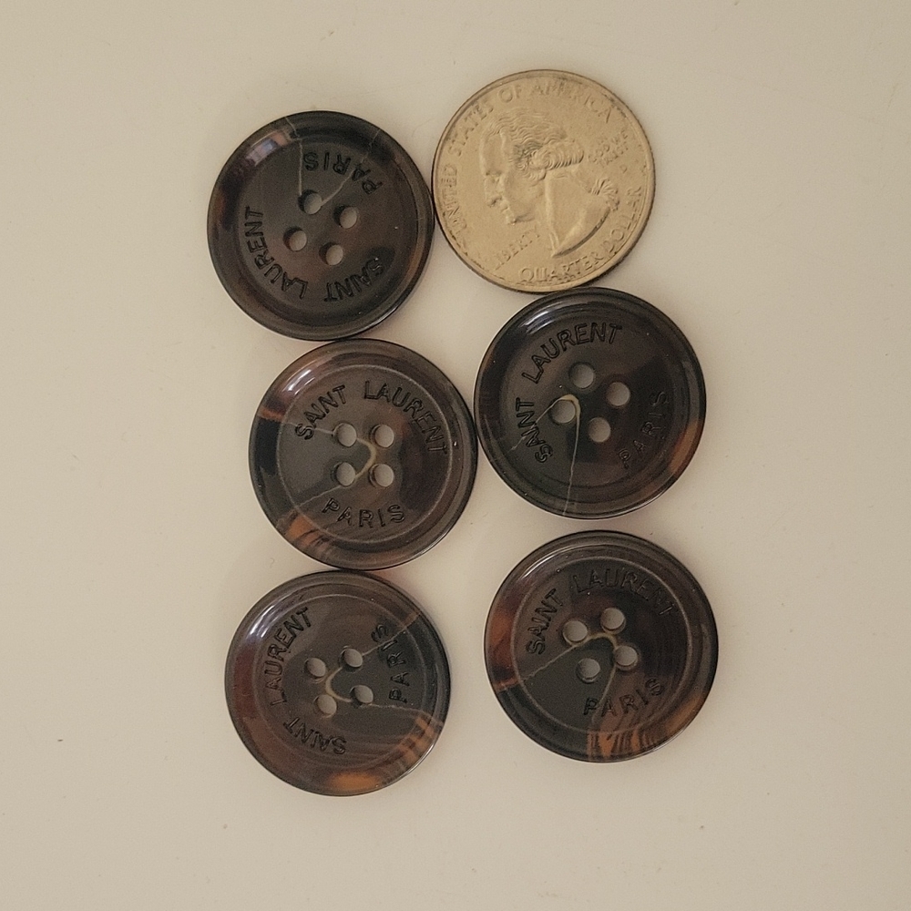 YSL buttons
